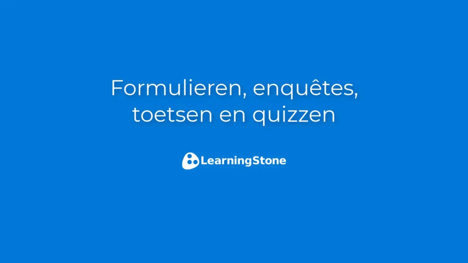 702 Formulieren, enquêtes, toetsen & quizzen NL